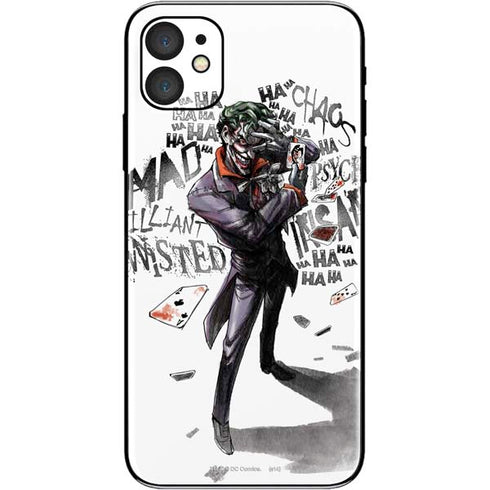 DC Comics The Joker Brilliantly Twisted iPhone 11 Skin